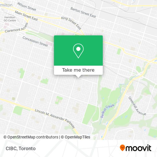 CIBC map