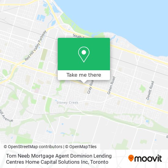 Tom Neeb Mortgage Agent Dominion Lending Centres Home Capital Solutions Inc map