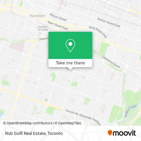 Rob Golfi Real Estate map