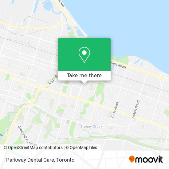 Parkway Dental Care map