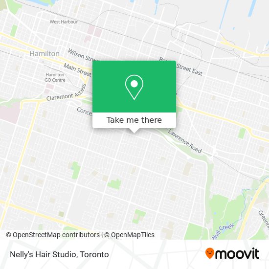 Nelly's Hair Studio map
