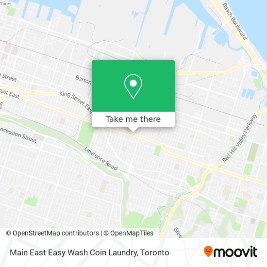 Main East Easy Wash Coin Laundry plan