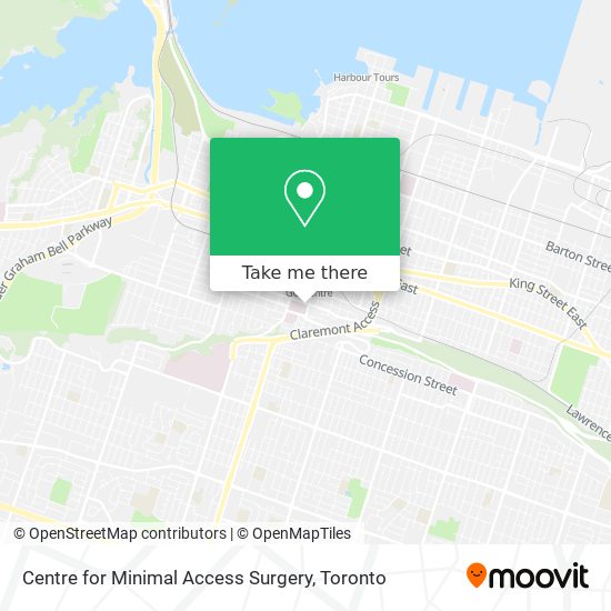 Centre for Minimal Access Surgery map