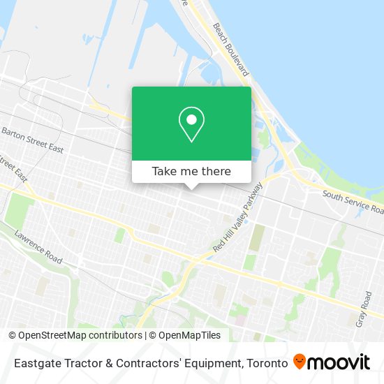 Eastgate Tractor & Contractors' Equipment map