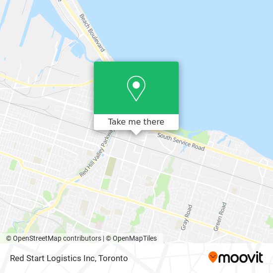 Red Start Logistics Inc map