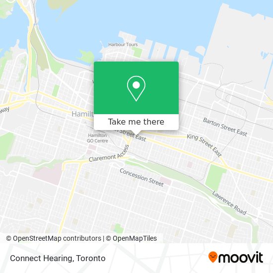 Connect Hearing map