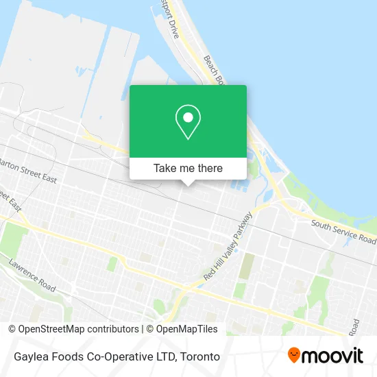 Gaylea Foods Co-Operative LTD map