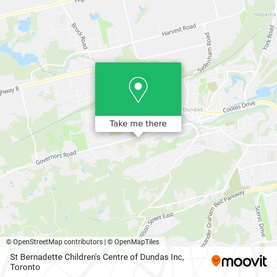 St Bernadette Children's Centre of Dundas Inc map