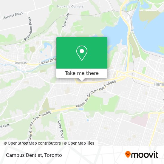 Campus Dentist map