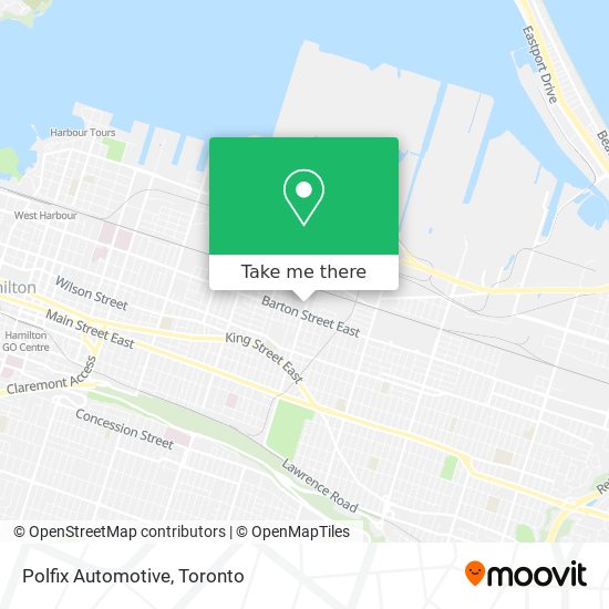 Polfix Automotive map