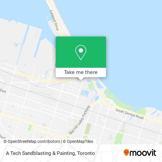 A Tech Sandblasting & Painting map