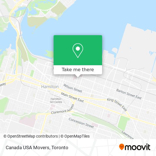 Canada USA Movers plan