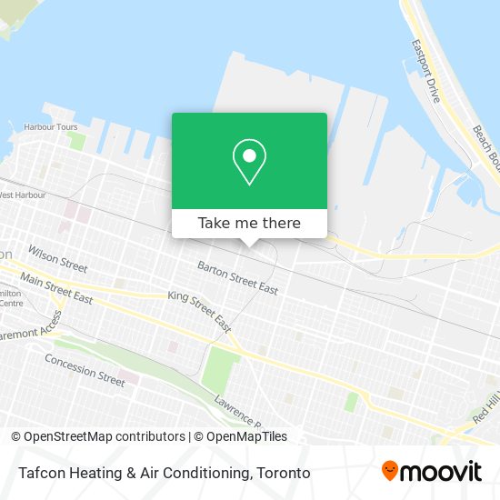 Tafcon Heating & Air Conditioning map