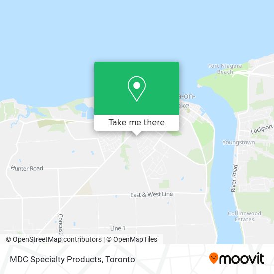 MDC Specialty Products map
