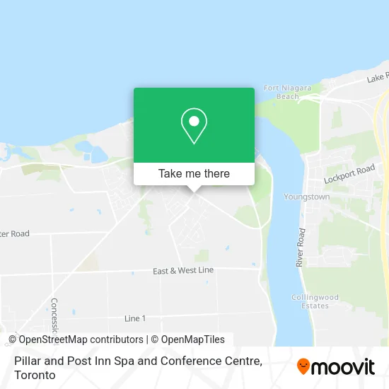 Pillar and Post Inn Spa and Conference Centre map