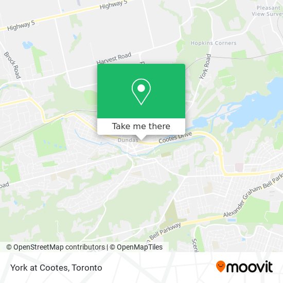 York at Cootes plan