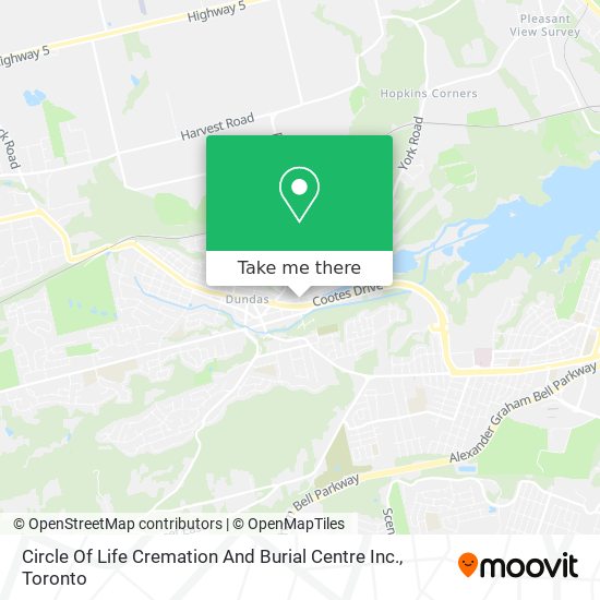 Circle Of Life Cremation And Burial Centre Inc. map