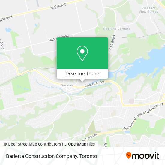 Barletta Construction Company map