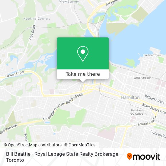 Bill Beattie - Royal Lepage State Realty Brokerage map