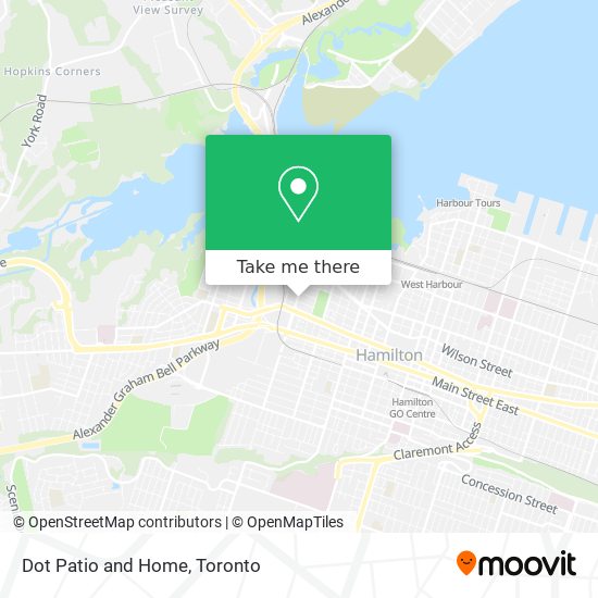 Dot Patio and Home map