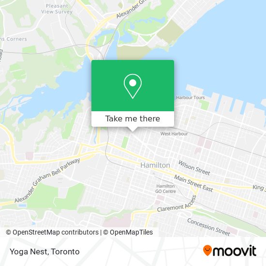 Yoga Nest map