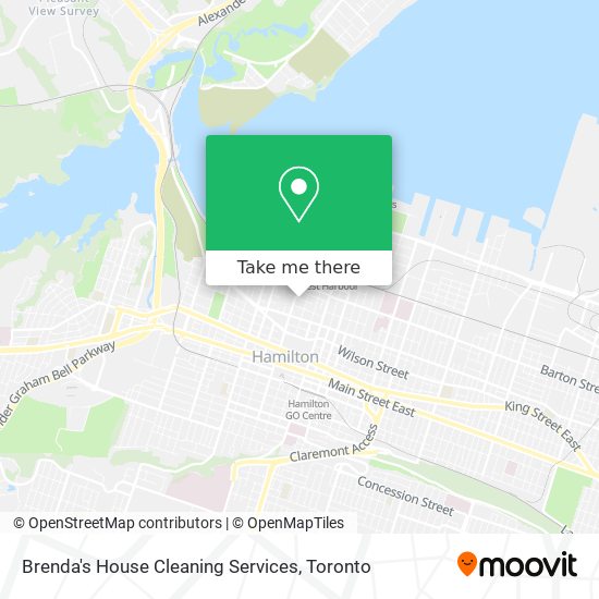 Brenda's House Cleaning Services map