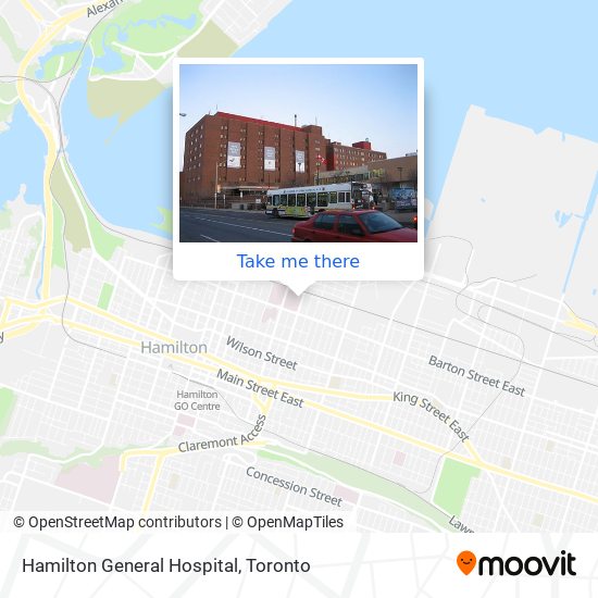 Hamilton General Hospital plan