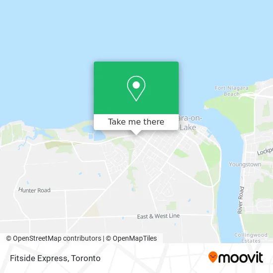 Fitside Express map