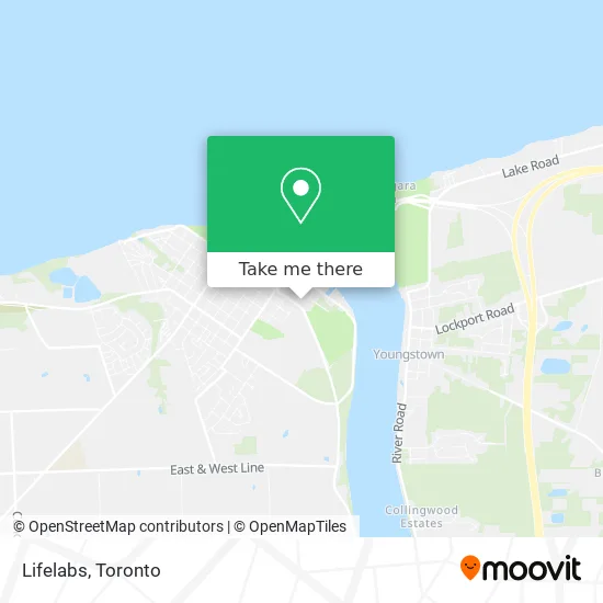 Lifelabs map