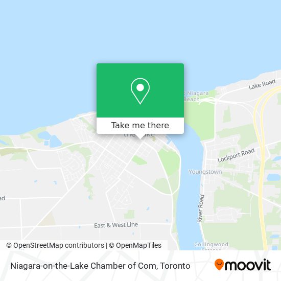 Niagara-on-the-Lake Chamber of Com map