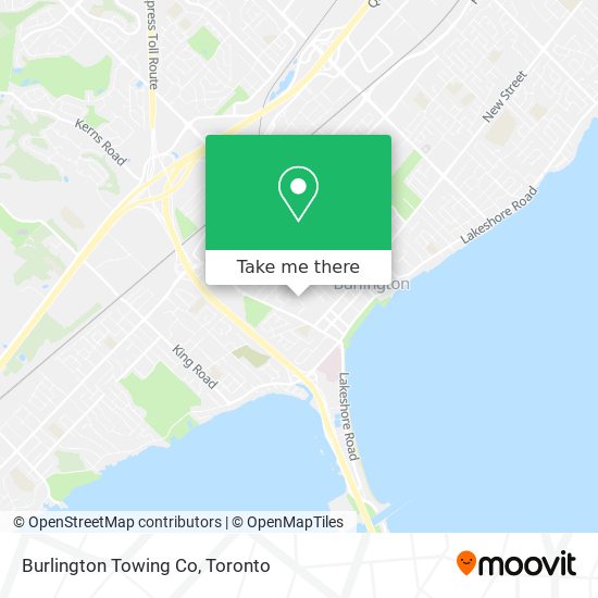 Burlington Towing Co plan