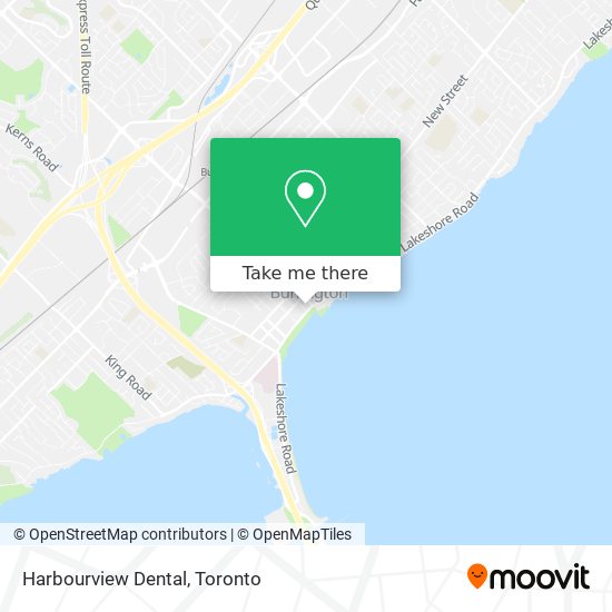 Harbourview Dental map