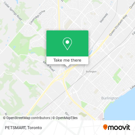 PETSMART map