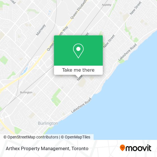 Arthex Property Management map