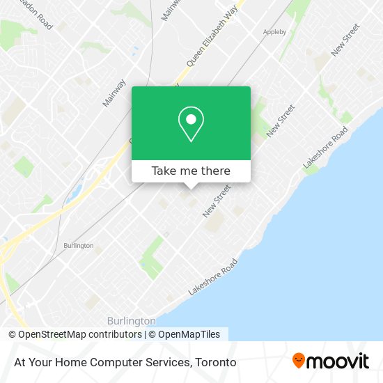 At Your Home Computer Services map