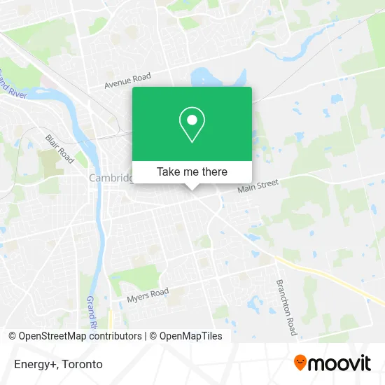 Energy+ map