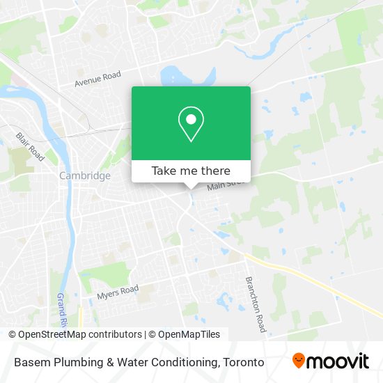 Basem Plumbing & Water Conditioning map