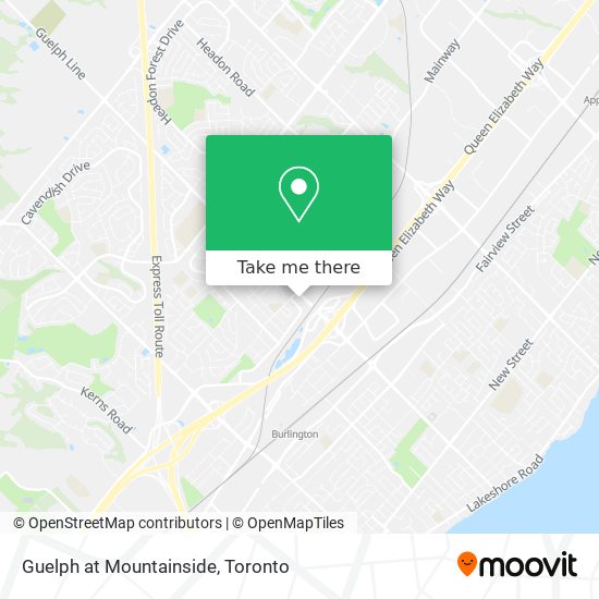 Guelph at Mountainside plan