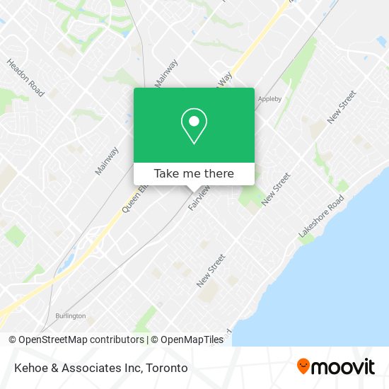 Kehoe & Associates Inc map