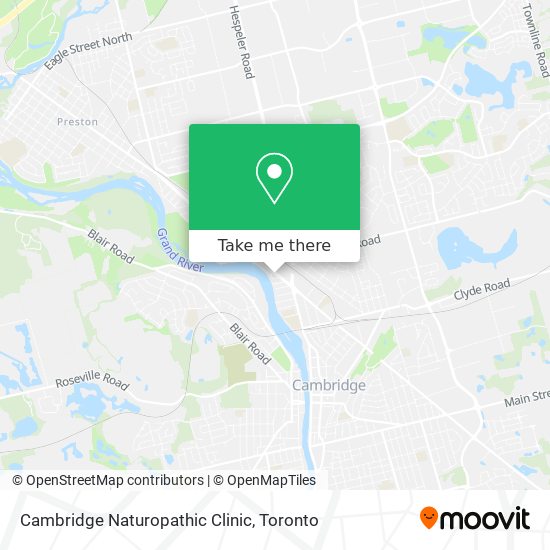 Cambridge Naturopathic Clinic map