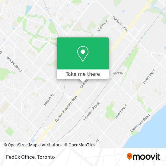 FedEx Office map