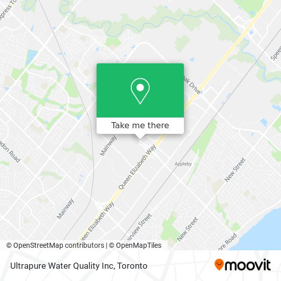 Ultrapure Water Quality Inc map