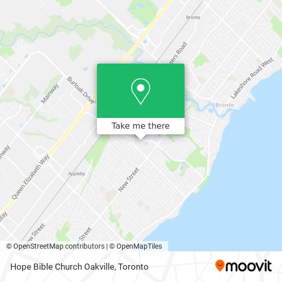 Hope Bible Church Oakville plan