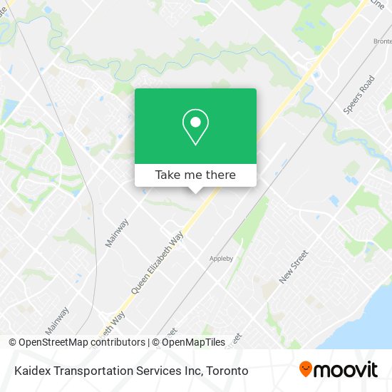 Kaidex Transportation Services Inc map