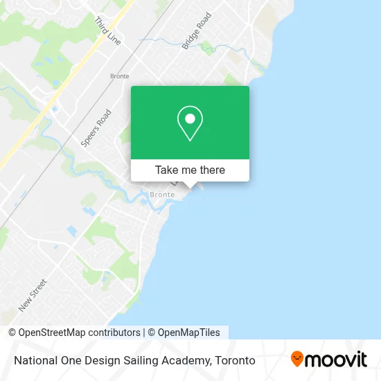 National One Design Sailing Academy map