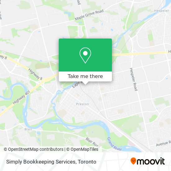 Simply Bookkeeping Services map