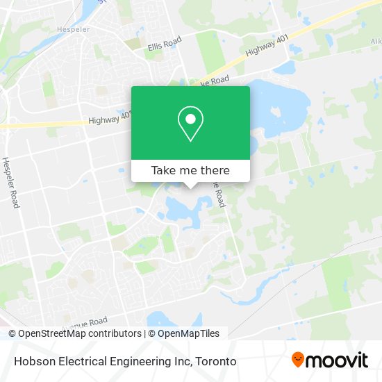 Hobson Electrical Engineering Inc map