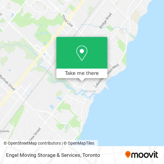 Engel Moving Storage & Services map