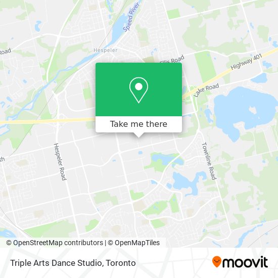 Triple Arts Dance Studio map