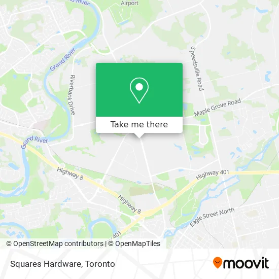 Squares Hardware map
